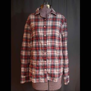JCrew Plaid Flannel